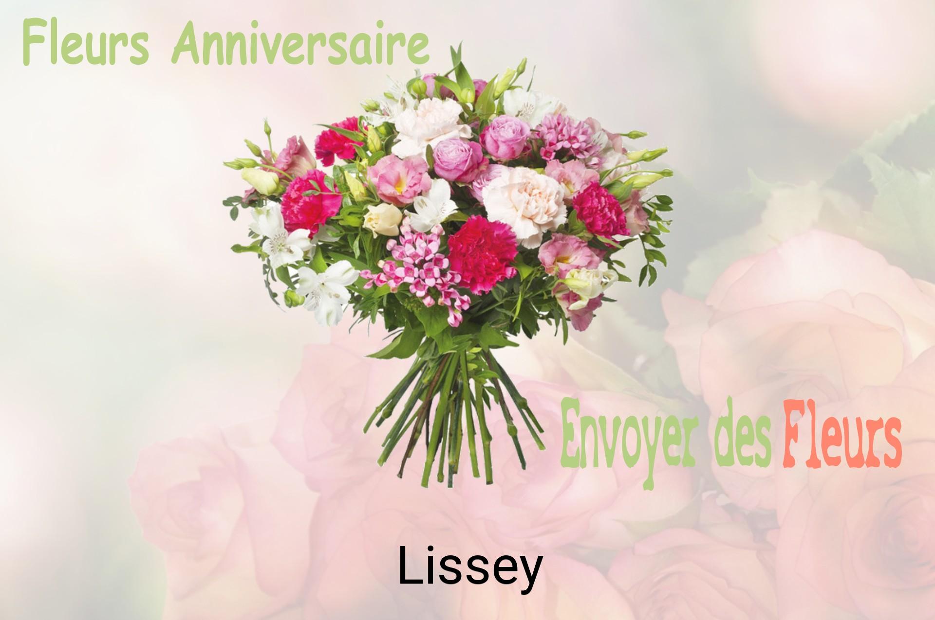 Bouquet de fleurs d’anniversaire livré à Lissey